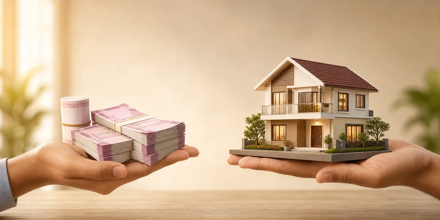 Property-backed funding against an eligible house