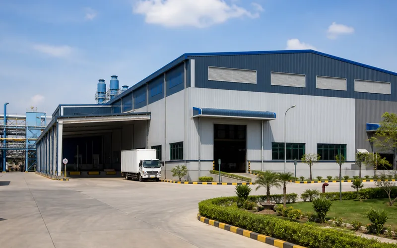 Operating factory and industrial property