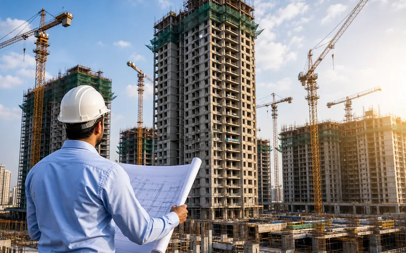 High-rise construction project requiring project funding