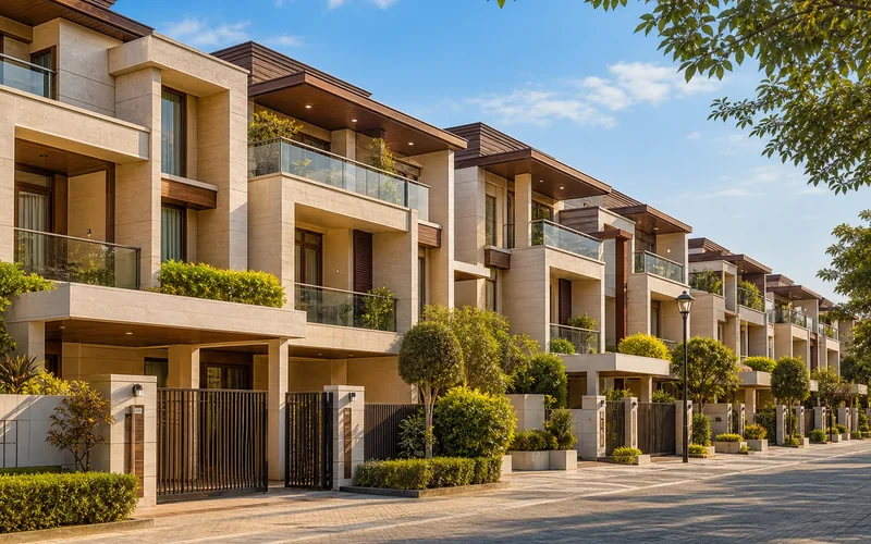 Premium row houses eligible for property-backed finance